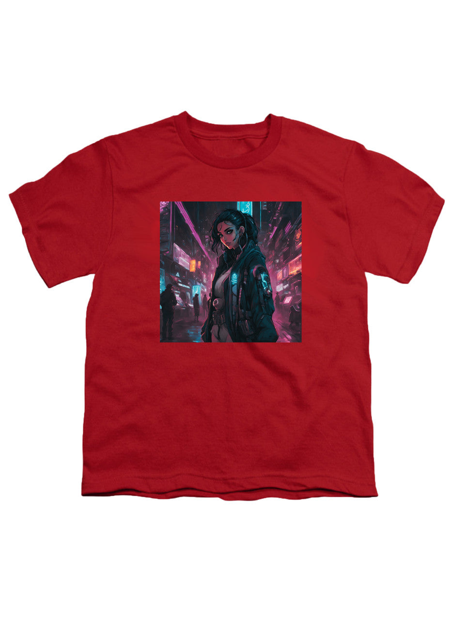 Red Cyberpunk Youth/Toddler T-Shirt