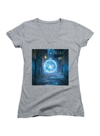 Gray Arrival Juniors V-Neck T-Shirt