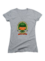 Gray Aspen Beer Juniors V-Neck T-Shirt