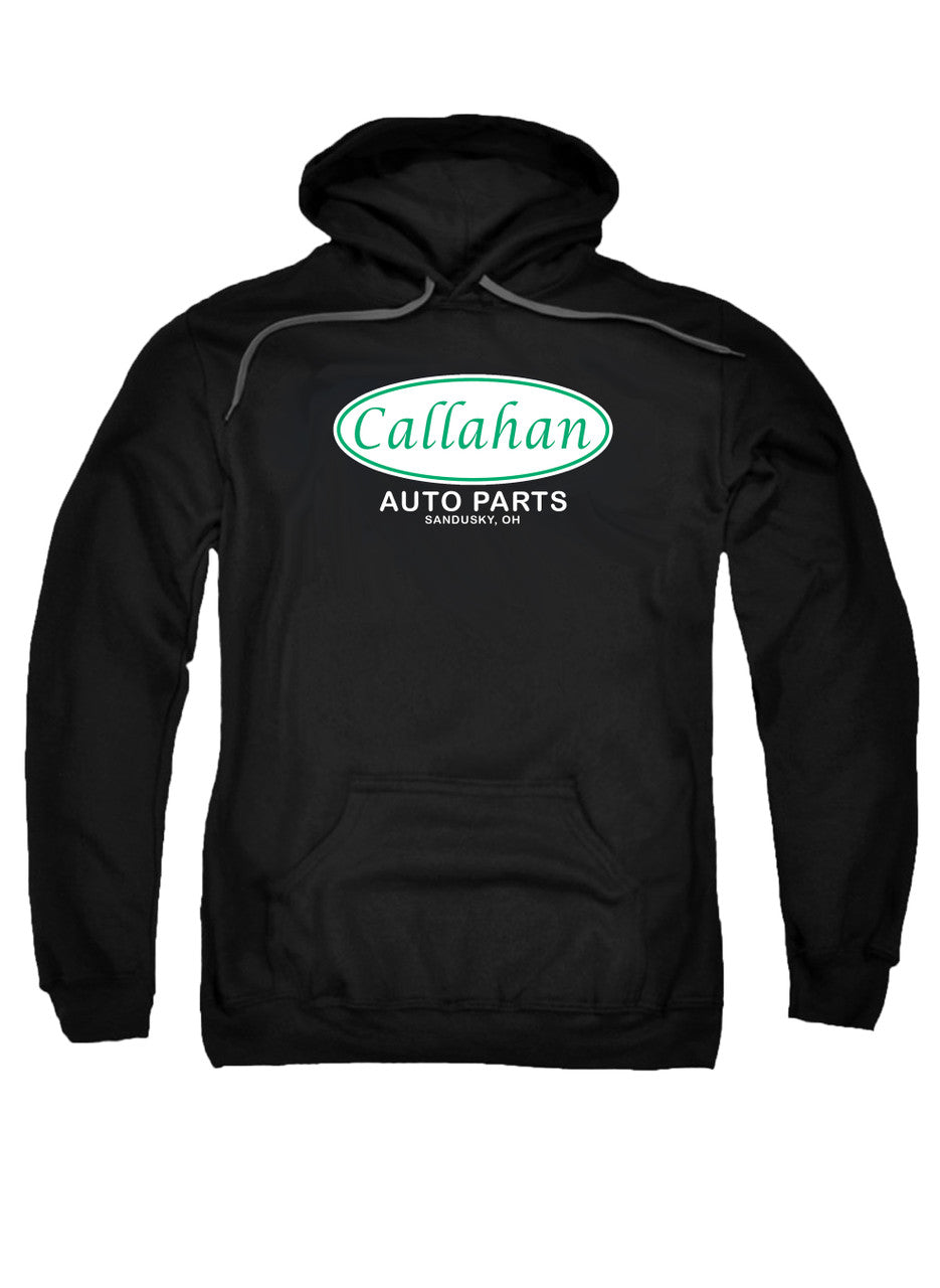 Black Auto Parts Logo Hoodie