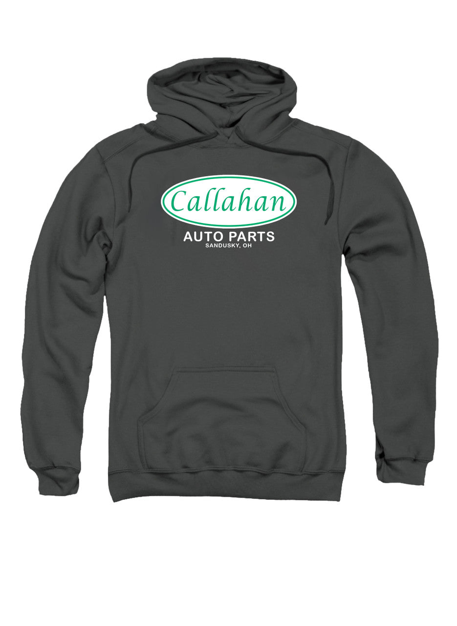 Charcoal Auto Parts Logo Hoodie