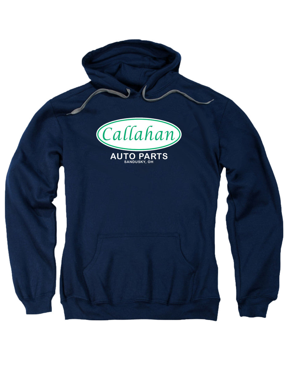 Navy Auto Parts Logo Hoodie