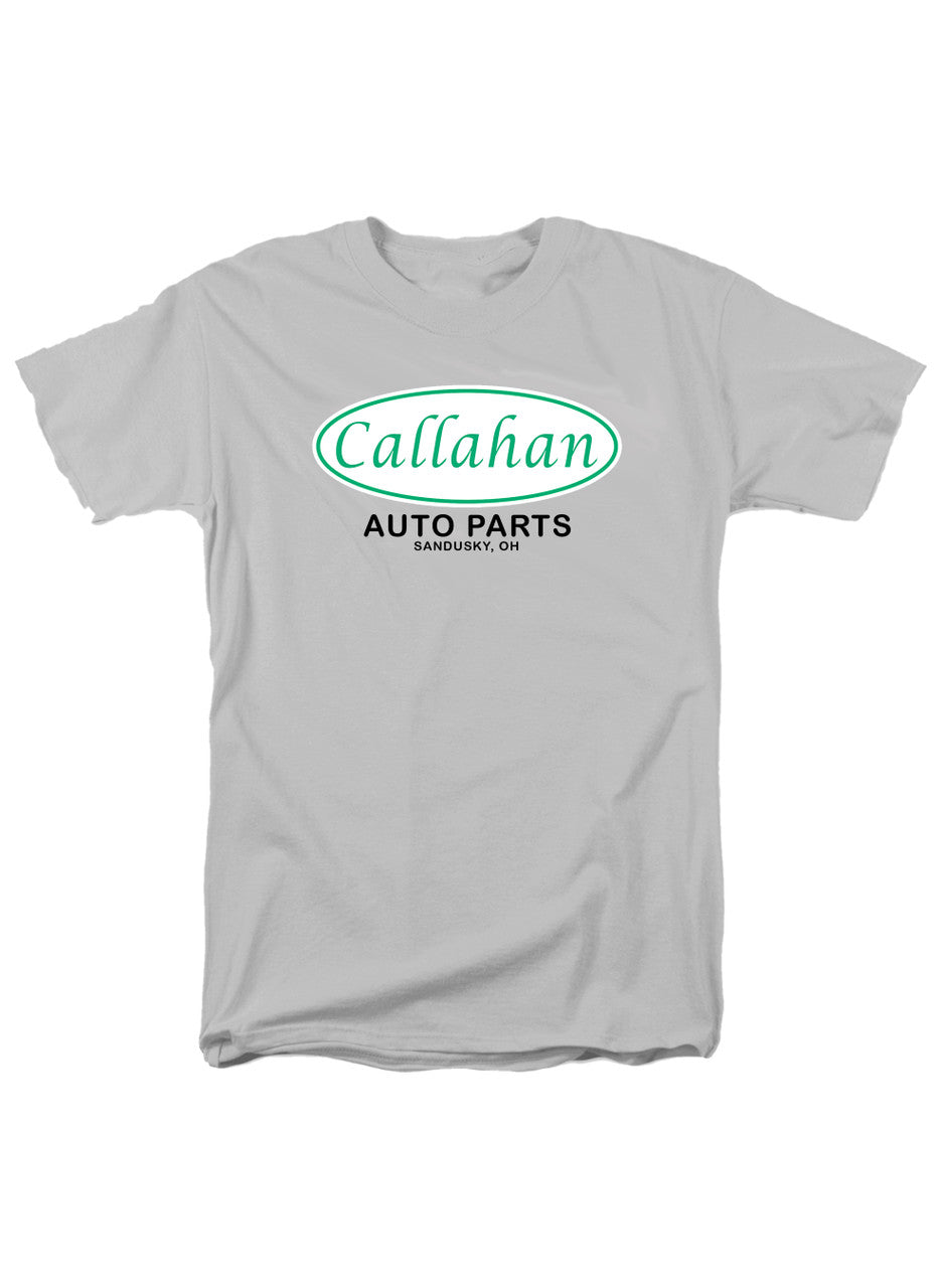 White Auto Parts Logo T-Shirt