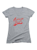 Gray Average Joe's Juniors V-Neck T-Shirt