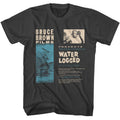Smoke gray Bruce Brown Films t-shirt featuring Bruce Brown Water Logged surf design
