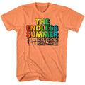 Cantaloupe orange Bruce Brown Films t-shirt featuring Bruce Brown Endless Gradient modern design