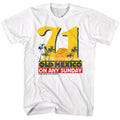 White Bruce Brown Films t-shirt featuring Bruce Brown Old Mexico surf design