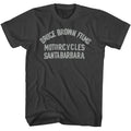 Smoke gray Bruce Brown Films t-shirt featuring Bruce Brown Motorcycles On Any Sunday design