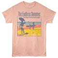 Peach Bruce Brown Films t-shirt featuring Bruce Brown Bright Summer design