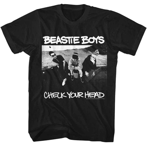 Black Beastie Boys t-shirt featuring Beastie Boys Check Your Head 1992 album design