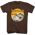 Dark chocolate brown Beastie Boys t-shirt featuring Beastie Boys Hello Nasty 1998 album sardine can design