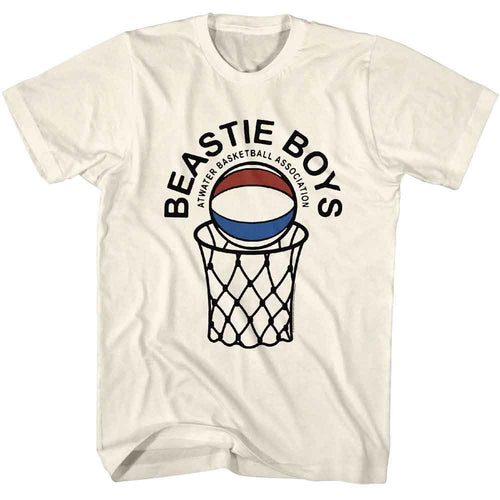 Natural Beastie Boys t-shirt featuring Beastie Boys ABA design
