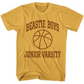Ginger orange Beastie Boys t-shirt featuring Beastie Boys Jr Varsity design
