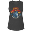 Bad Company Ladies Muscle Tank - Wolf Head 74