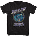 Black Bad Company t-shirt featuring Bad Company Shooting Star Pastels design