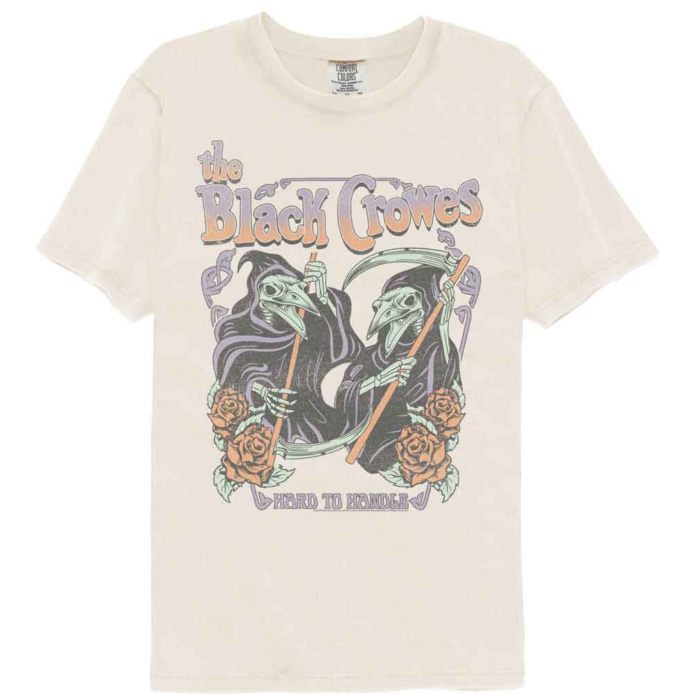 The Black Crowes Comfort Colors T-Shirt - Grim Reaper Crows