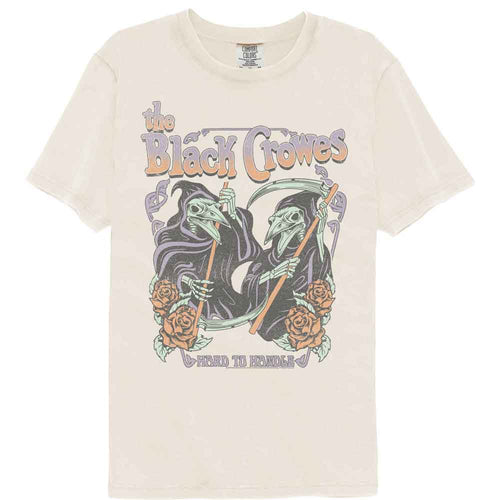 The Black Crowes Comfort Colors T-Shirt - Grim Reaper Crows