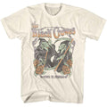Natural The Black Crowes t-shirt featuring The Black Crowes Grim Reaper Crows design