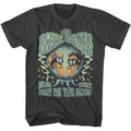 Smoke gray The Black Crowes t-shirt featuring The Black Crowes Crystal Ball mystic design