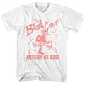 White The Black Crowes t-shirt featuring The Black Crowes Amorica Or Bust 1994 album design