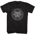 Black Bad Wolves t-shirt featuring Bad Wolves No Wolves In The Circus design