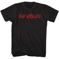 Black Bad Wolves t-shirt featuring Bad Wolves Splatter logo design