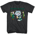 Black heather Beetle Bailey t-shirt featuring Beetle Bailey Brawl design