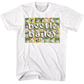 White Beetle Bailey t-shirt featuring Beetle Bailey Squares panels design
