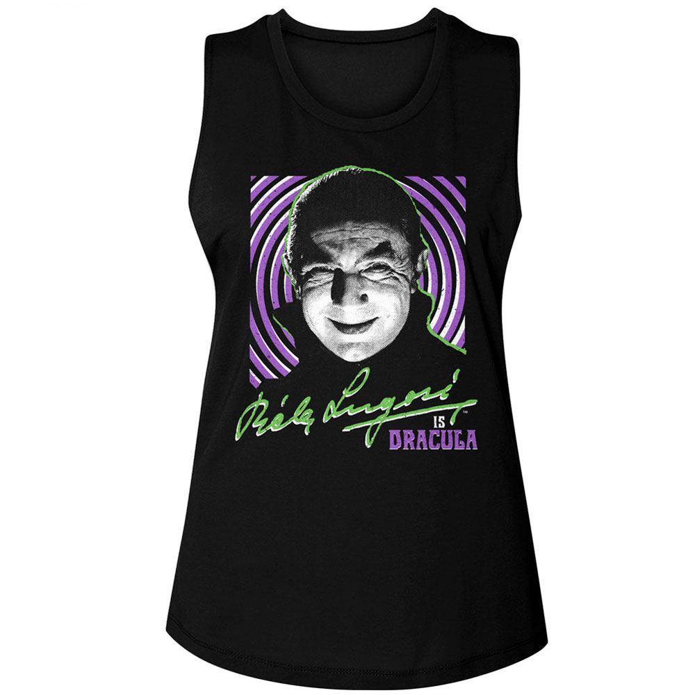 Bela Lugosi Ladies Muscle Tank - Hypnotic