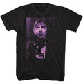 Black Bela Lugosi t-shirt featuring Bela Lugosi Intense Face Dracula portrait design