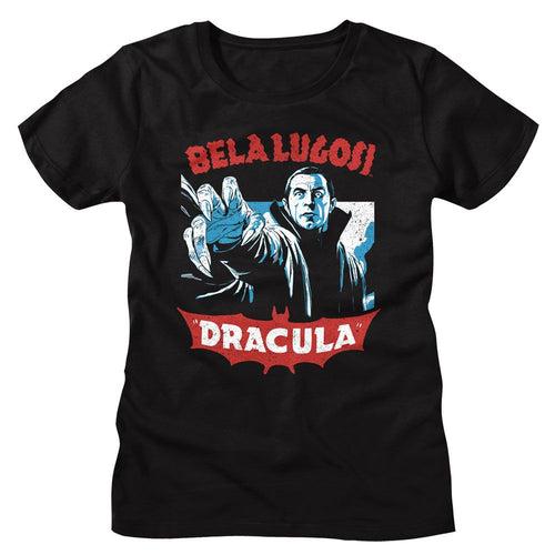 Bela Lugosi Ladies T-Shirt - Reach Forward