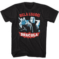 Black Bela Lugosi t-shirt featuring Bela Lugosi Reach Forward Dracula design