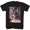Black Bela Lugosi t-shirt featuring Bela Lugosi Bat Transformation Dracula design