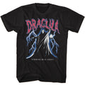 Black Bela Lugosi t-shirt featuring Bela Lugosi Lightning storm design