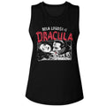 Bela Lugosi Ladies Muscle Tank - Dracula Feeding