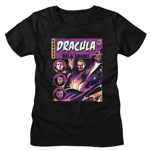 Bela Lugosi Ladies T-Shirt - Comic