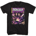 Black Bela Lugosi t-shirt featuring Bela Lugosi Comic design