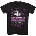 Black Bela Lugosi t-shirt featuring Bela Lugosi Bat Eyes Dracula design