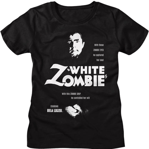 Bela Lugosi Ladies T-Shirt - W Zombie 1C