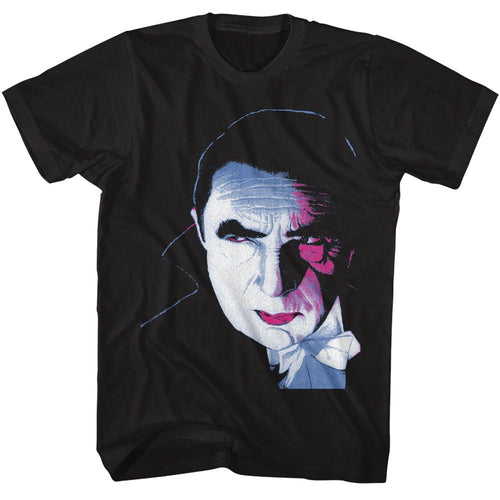 Black Bela Lugosi t-shirt featuring Bela Lugosi Dracula Portrait design