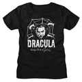 Bela Lugosi Ladies T-Shirt - Creepy Web Monochrome