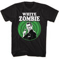 Black Bela Lugosi t-shirt featuring Bela Lugosi White Zombie Cheers design
