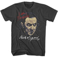 Smoke gray Bela Lugosi t-shirt featuring Bela Lugosi I Am Dracula quote design
