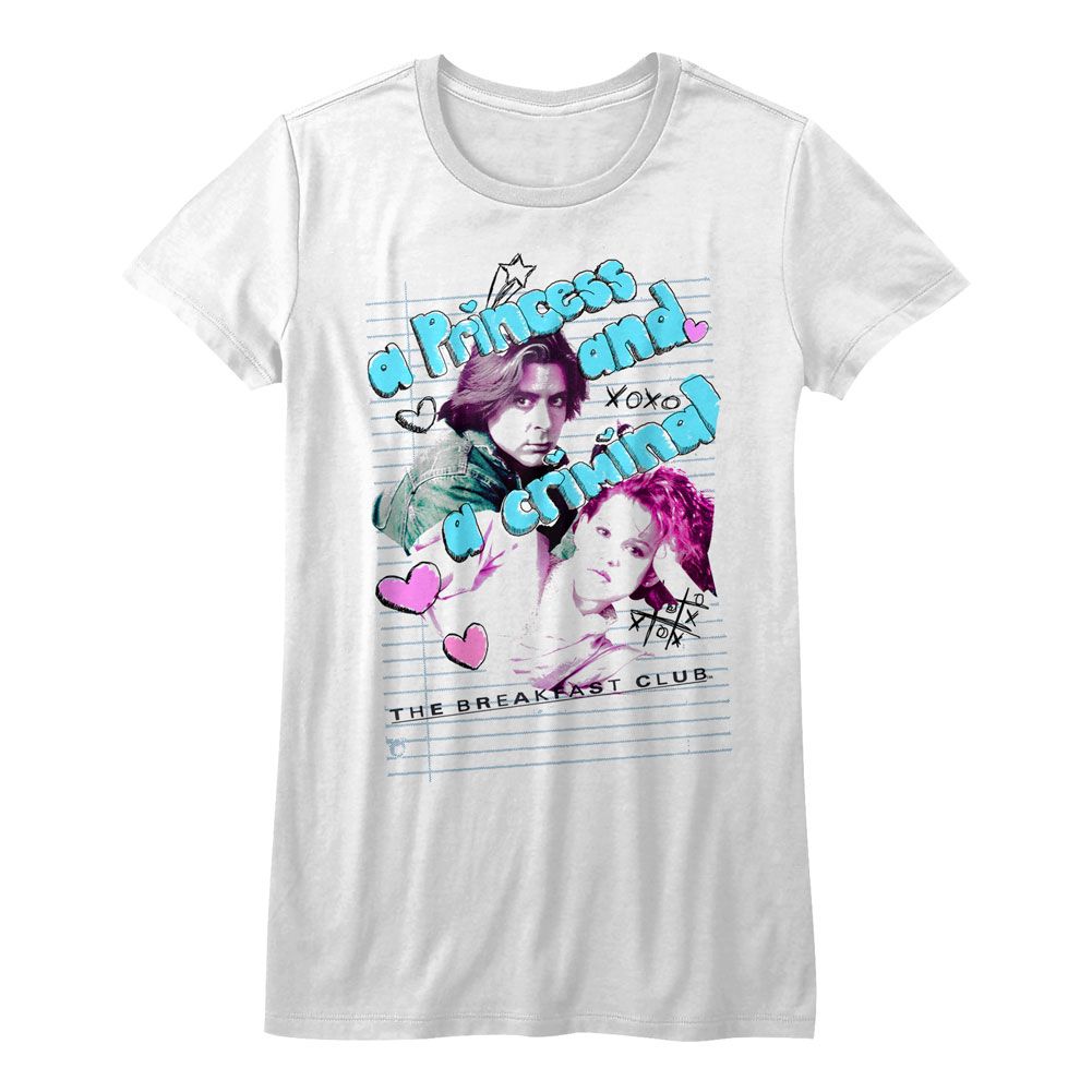 The Breakfast Club Ladies T-Shirt - P And C