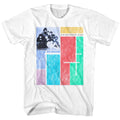 White The Breakfast Club t-shirt featuring The Breakfast Club Four Corner Club design