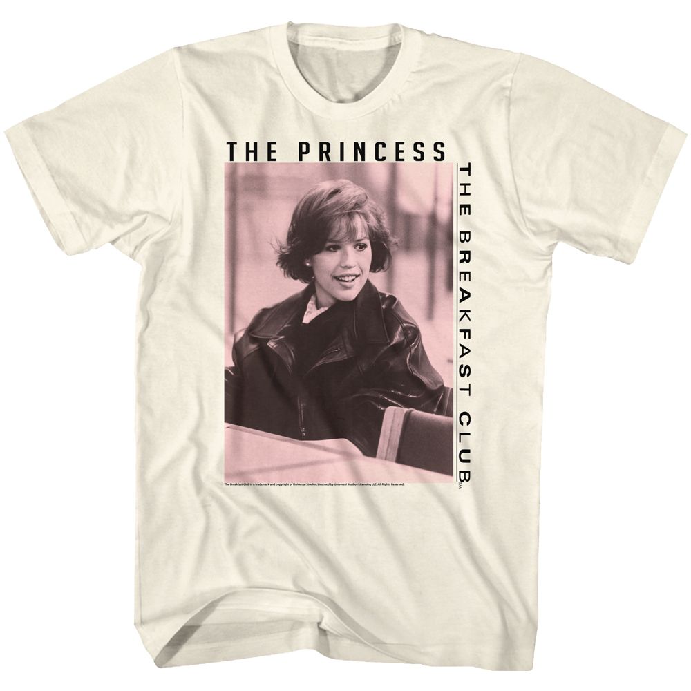 Natural The Breakfast Club t-shirt featuring The Breakfast Club The Girl Claire Standish design