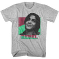 Gray heather The Breakfast Club t-shirt featuring The Breakfast Club Criminal John Bender design