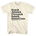Natural The Breakfast Club t-shirt featuring The Breakfast Club New Names design