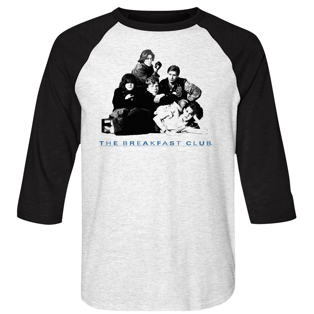 The Breakfast Club 3/4 Raglan - Group
