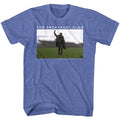 Royal blue heather The Breakfast Club t-shirt featuring The Breakfast Club Football Fields design